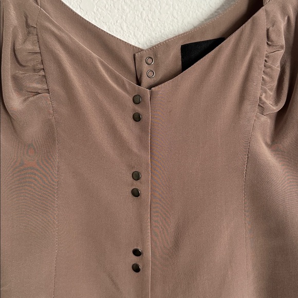 dolce vita taupe & black snap cami XS - Picture 4 of 10